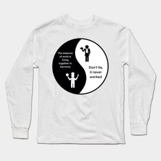 Yin and Yang Long Sleeve T-Shirt